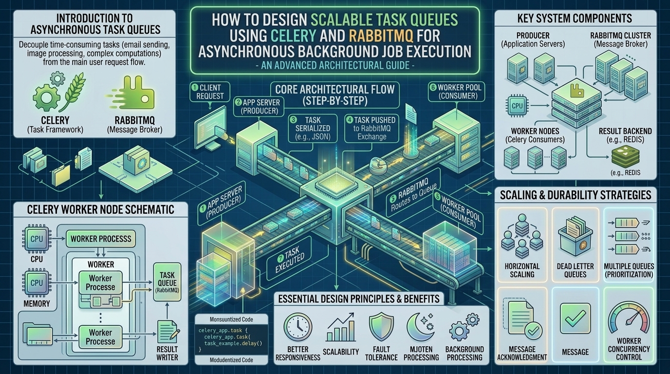 How To Design Scalable Task Queues Using Celery And Rabbitmq For ...