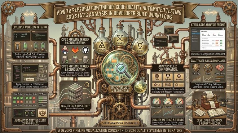 How To Perform Continuous Code Quality Automated Testing And Static Analysis In Developer Build Workflows