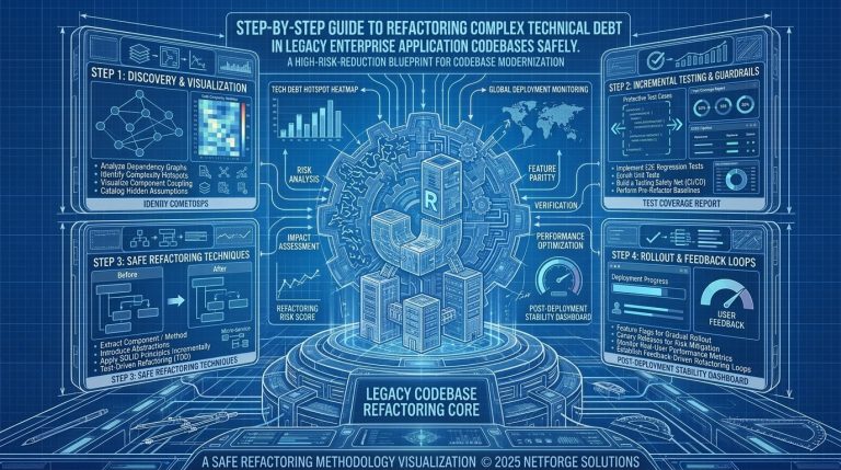 Step By Step Guide To Refactoring Complex Technical Debt In Legacy Enterprise Application Codebases Safely
