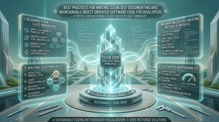 Best Practices For Writing Clean Self Documenting And Maintainable Object Oriented Software Code For Developers