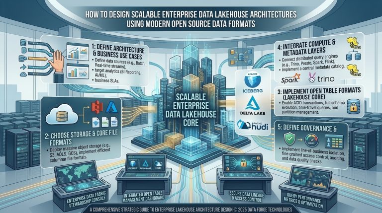 How To Design Scalable Enterprise Data Lakehouse Architectures Using Modern Open Source Data Formats